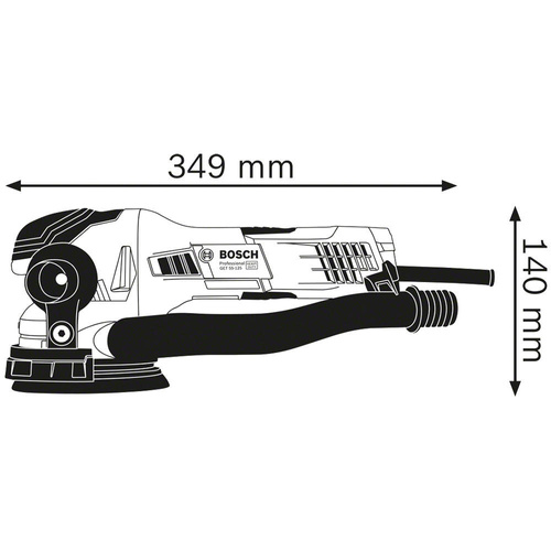 Szlifierka mimośrodowa Bosch GET 55-125
