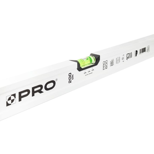 Poziomica PRO600 200 cm z libellą 2% PRO-AB200
