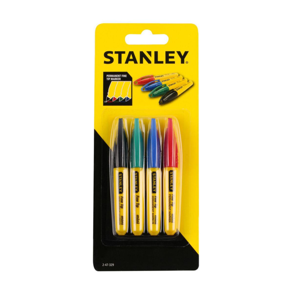 Zestaw 4 szt. markerów Stanley 2-47-329