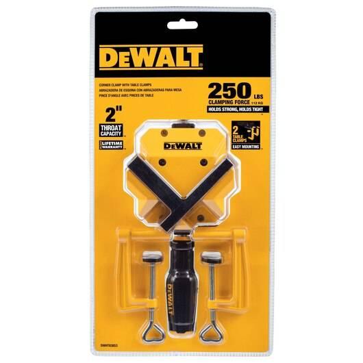 Ścisk kątowy narożny DeWALT DWHT83853-0
