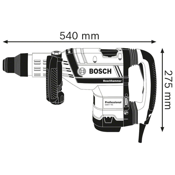 Młot udarowy Bosch GSH 7 VC