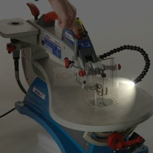 Wyrzynarka do drewna Dedra DED7762 + mikro szlifierka na wałku giętkim