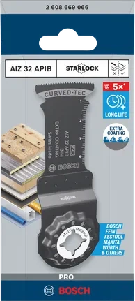 Brzeszczot do cięcia wgłębnego Starlock Bosch PRO AIZ 32 APIB