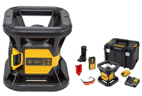 Laser obrotowy DCE074D1R DeWalt + akumulator + ładowarka + walizka