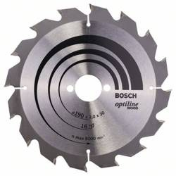 Tarcza pilarska Optiline Wood 190x30 Bosch 2608641184