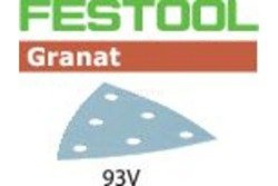 Papier ścierny Delta do Rotex RO90 STF V93/6 Granat gradacja P80 Festool