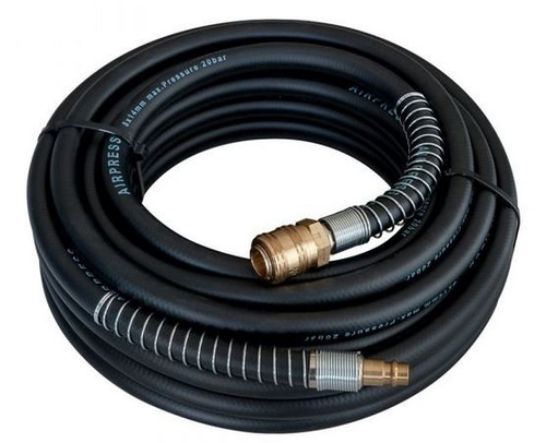 Wąż pneumatyczny gumowy okuty 20 m fi 14 x 8 mm 40402 Airpress