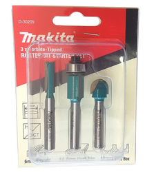 Zestaw Frezów Makita D-30209  trzpień 6 mm