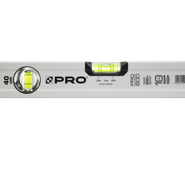 Poziomica PRO600 40 cm z libellą 2% PRO-AB040