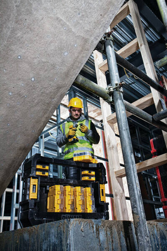 Otwarta walizka organizer do zestawów ToughCase DeWalt DT70716