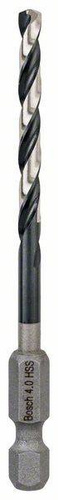 Wiertło spiralne HSS 4,0 mm, z chwytem sześciokątnym Bosch 2608577052