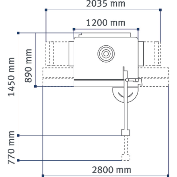 Frezarka dolnowrzecionowa Holzkraft  minimax tw 55 es M 3 UP 5502265