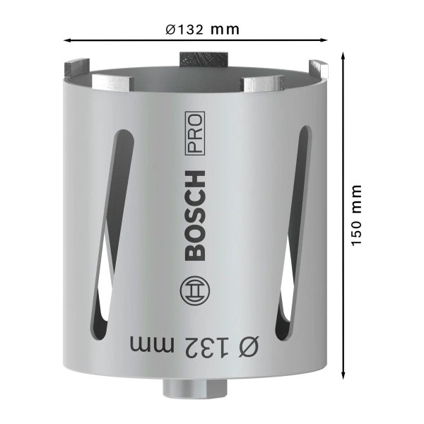 Koronka diamentowa do cegieł 132x150x6 G1/2" Bosch 2608587331