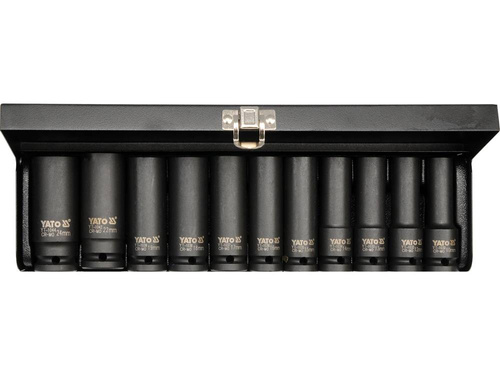 Zestaw 11 szt. nasadek udarowych 1/2" Yato YT-1054