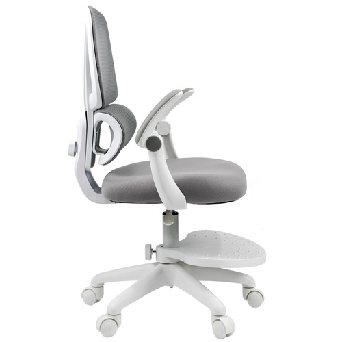 Fotel obrotowy Belivio OSKAR szary