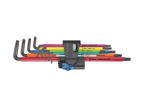 Zestaw kluczy trzpieniowych Wera 967/9 TX XL