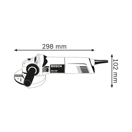 Szlifierka kątowa Bosch GWS 1400