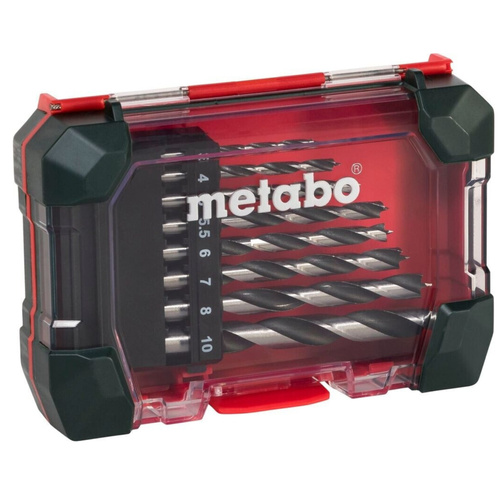 Metabo 8-częściowy zestaw wierteł do drewna 626705000