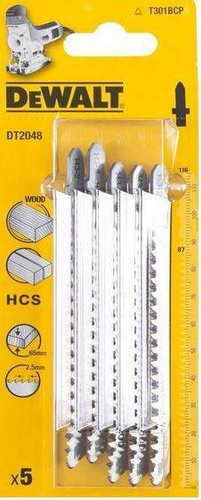Brzeszczot ze stali węglowej HCS do drewna DT2048 DeWalt