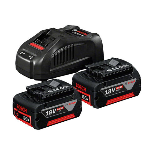 Zestaw zasilający Bosch 1600A00B8L (2x6.0Ah + GAL 1880 CV)