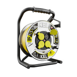 Przedłużacz bębnowy Kel Heavy Duty W-99284-outlet 50m 3x2,5