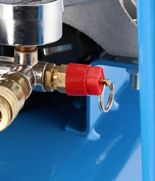 Kompresor dwutłokowy olejowy Aipress HL 425-50 z zestawem akcesoriów pneumatycznych