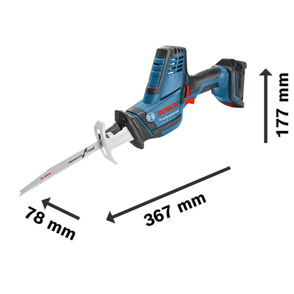 Piła szablasta Bosch GSA 18V-LI C (06016A5002)