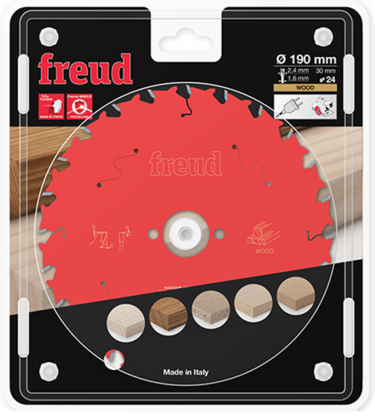 Tarcza do cięcia drewna 190 x 2.4/1.6 x 30 mm Z24 Freud FR13W006H