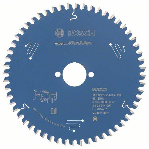 Tarcza pilarska Expert for Aluminium 180x30 Bosch 2608644097