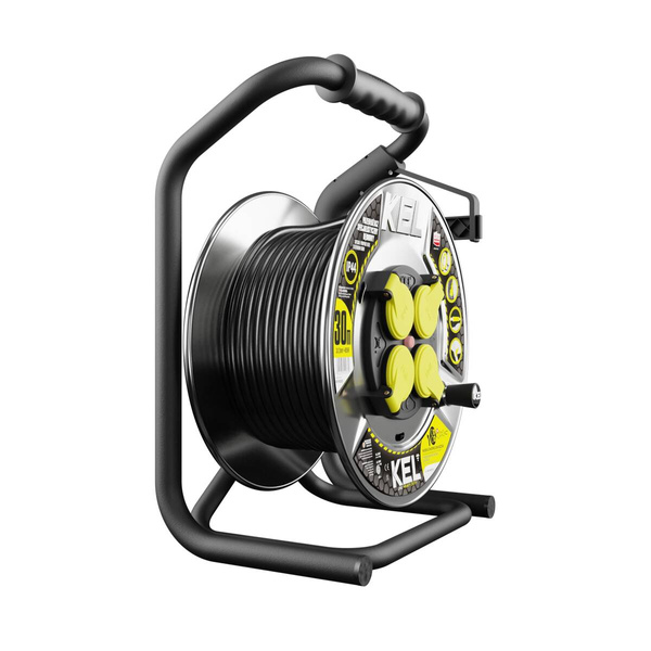 Przedłużacz bębnowy Kel W-99265, 30M/3X2,5