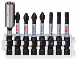 Zestaw bitów Impact Control Power, 8 szt., 2 x PH2; 2 x PZ2; 1 x T20; 1 x T25; 1 x T30 Bosch 2608522326