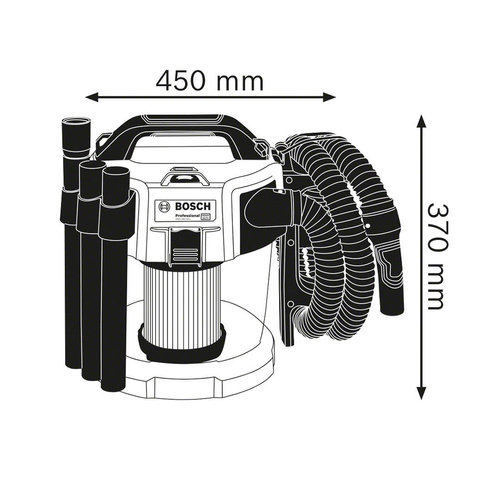 Odkurzacz Bosch GAS 18V-10 L