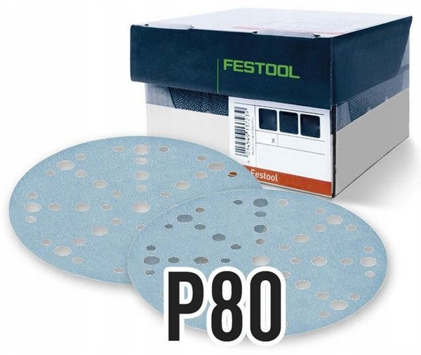Krążki ścierne STF D150/48 P80 GR/50  Festool 575162