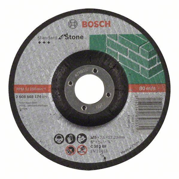 Tarcza tnąca do kamienia 125x2,5x22,23 mm Bosch 2608603174