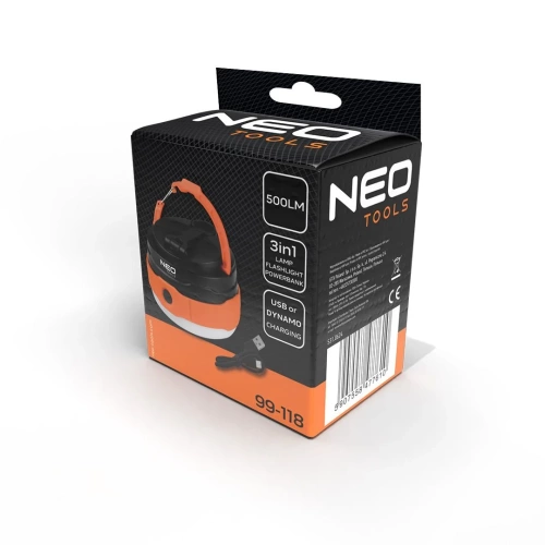 Lampa biwakowa 3 w 1 NEO Tools 99-118