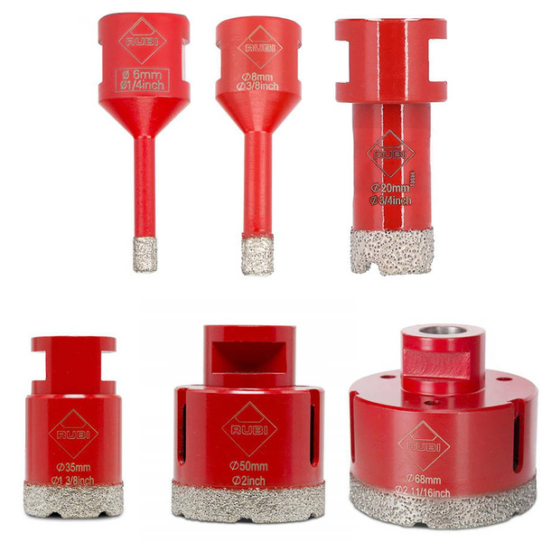 Zestaw 6 koronek DRYGRES RUBI 06969