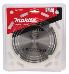 Tarcza tnąca do sidingu 165 mm 4 zęby Makita D-72067