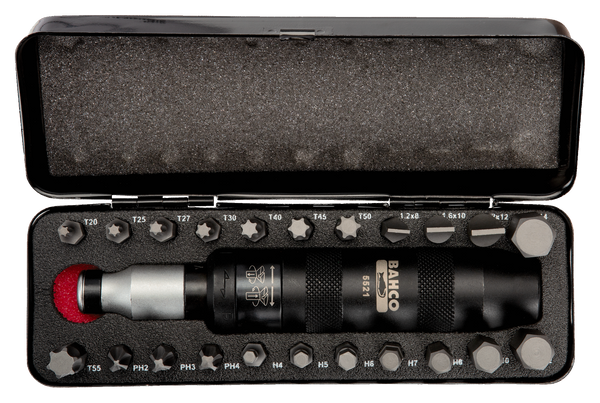 Wkrętak udarowy Bahco 7823 - 23 elementy