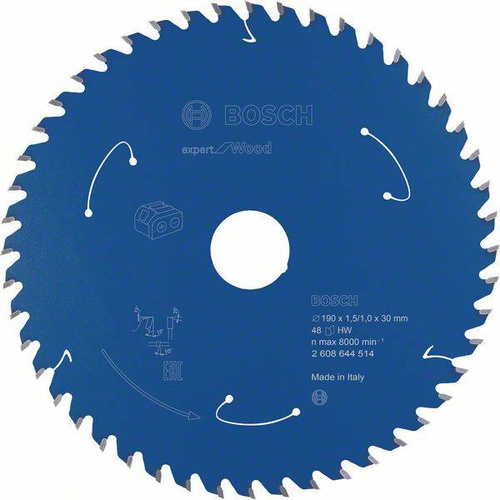 Tarcza Expert for Wood do bezprzewodowych pił ręcznych 190x30 Bosch 2608644514