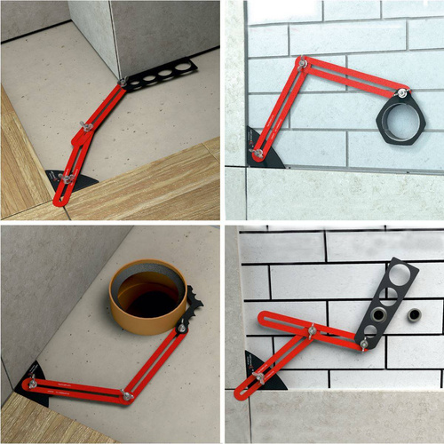 Wzornik otworów do płytek TileTEMPLATE 19568442102 DISTAR