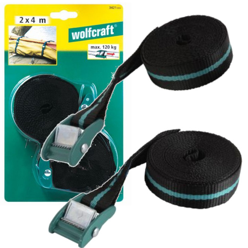 Pas mocujący z mechanizmem zapadkowym 4m Wolfcraft WF3442000