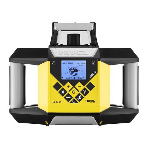 Niwelator laserowy Nivel System NL340R DIGITAL z czujnikiem cyfrowym i czerwnoą wiązką