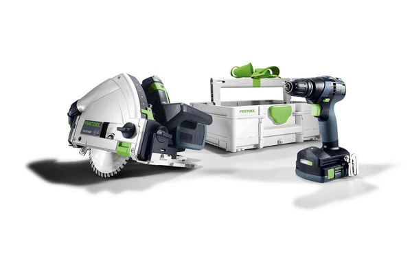 Akumulatorowy zestaw Combo - Uniwersalny TSC 55 K/TXS 18/TB M 137 Festool 578024