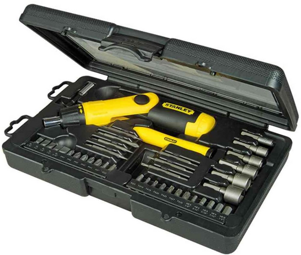 Wkrętak Multi-Bit z grzechotką i 36-cioma wymiennymi końcówkami Stanley 0-63-038