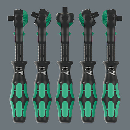 Klucz grzechotka Wera A Zyklop Speed Black Edition 1/4" 05135880001