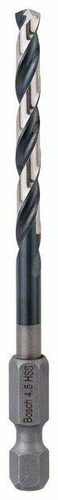 Wiertło spiralne HSS 4,5 mm, z chwytem sześciokątnym Bosch 2608577055