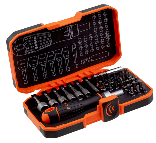 Zestaw kluczy nasadowych Bahco 59/S36BCR 36 el.