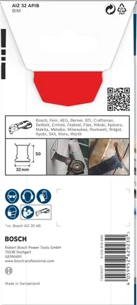 Brzeszczot do cięcia wgłębnego Starlock Bosch PRO AIZ 32 APIB