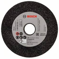 Tarcza szlifierska do szlifierki prostej A 24 Q6 B1175 100x27 Bosch 1608600059