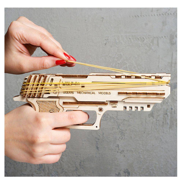 Pistolet Wolf-01 UGEARS 70047